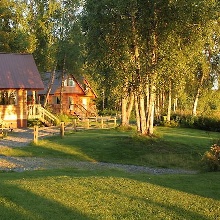 Susitna River Lodging, Riverside Cabins Talkeetna Extérieur photo