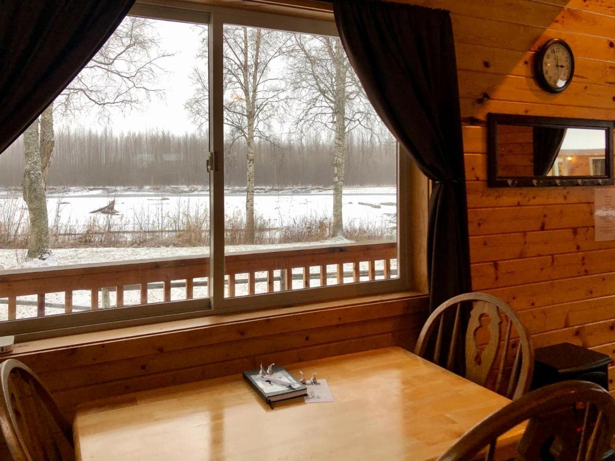Susitna River Lodging, Riverside Cabins Talkeetna Extérieur photo